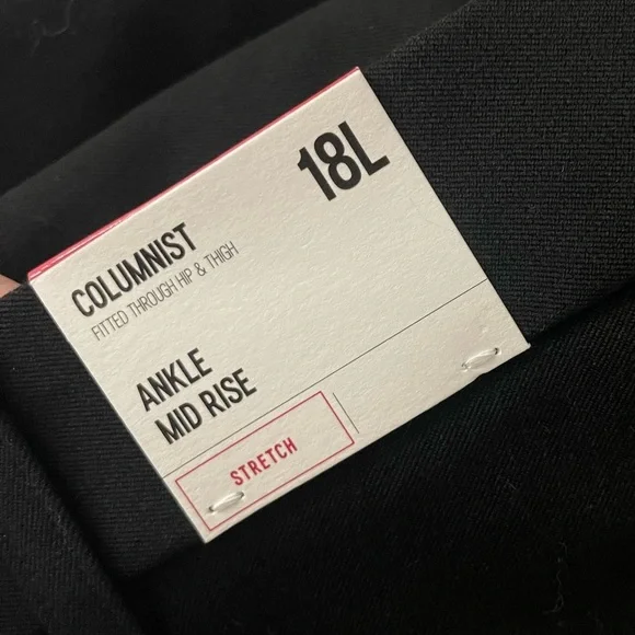 Express Mid Rise Ankle Pants - Picture 3 of 3